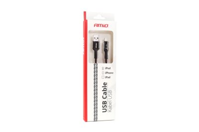 USB til Lightning kabel 1m AMiO UC-10