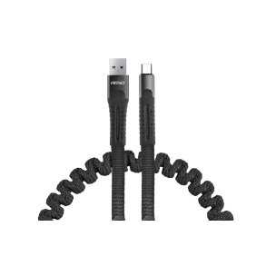 USB til mikro USB fjederkabel 1,2 m AMiO UC-12