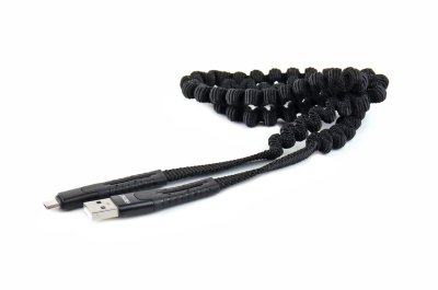 USB til mikro USB fjederkabel 1,2 m AMiO UC-12