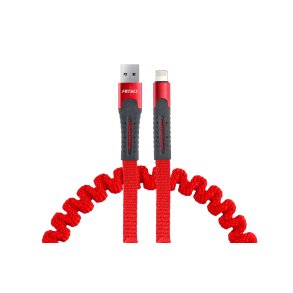 USB til Lightning fjederkabel 1,2 m AMiO UC-13