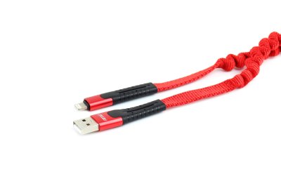 USB til Lightning fjederkabel 1,2 m AMiO UC-13