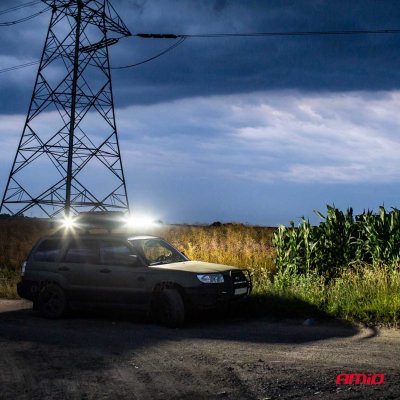 Arbejdende LED lysbar AWL30 200LED 720x74 600W COMBO 9-36V