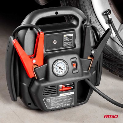Startkabler 12V 17Ah 900A 4in1 JS01