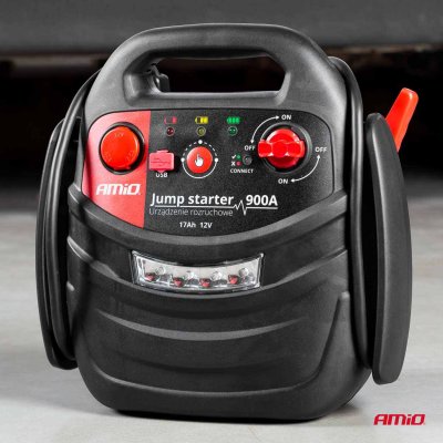 Startkabler 12V 17Ah 900A 4in1 JS01