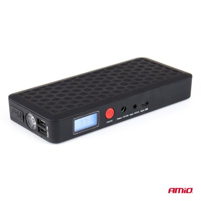 Bærbar jump starter med powerbank 12V 4Ah 800A SJ02