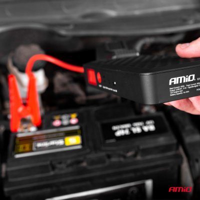 Bærbar jump starter med powerbank 12V 4Ah 800A SJ02