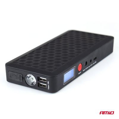 Bærbar jump starter med powerbank 12V 4Ah 800A SJ02