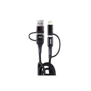 USB, USB-C til Lightning, USB-C kabel 1m Power Delivery AMiO UC-15