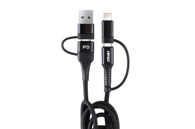 USB, USB-C til Lightning, USB-C kabel 1m Power Delivery AMiO UC-15