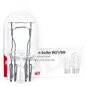 Halogenpærer T20 W21/5W W3x16d