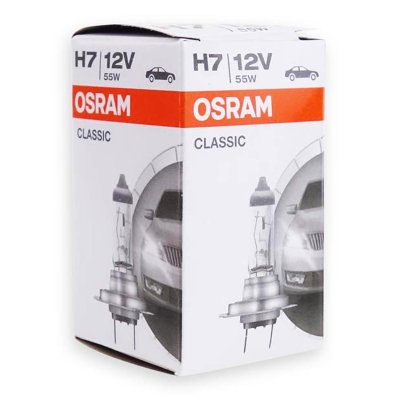 Halogenpære Osram Classic H7 12V 55W PX26D