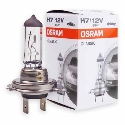 Halogenpære Osram Classic H7 12V 55W PX26D