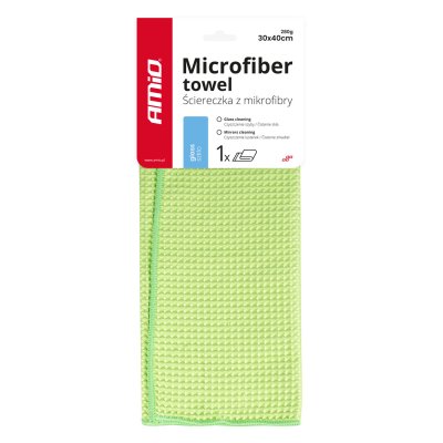 Mikrofiber rengøringsklud til grov snavs 30x40cm 280g AMIO-02606