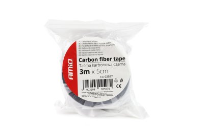 Kulfiber tape 3m x 50mm AMIO-02957