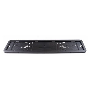 Stål nummerplade ramme Sort Mat LPF 003 AMIO-02067