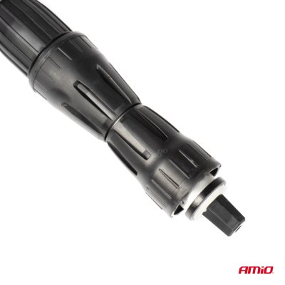 Telescopisk Flow-thru vaske børste 97-160cm AMIO-02660