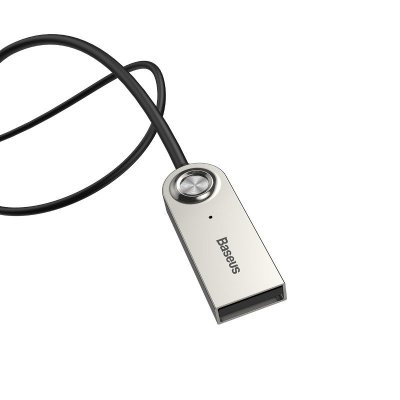 Adapter audio Bluetooth 5.0 BASEUS USB, AUX sort