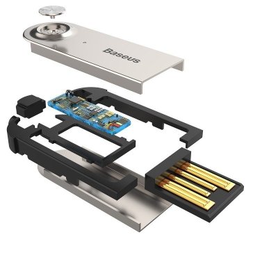 Adapter audio Bluetooth 5.0 BASEUS USB, AUX sort