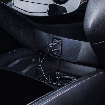 Adapter audio Bluetooth 5.0 BASEUS USB, AUX sort