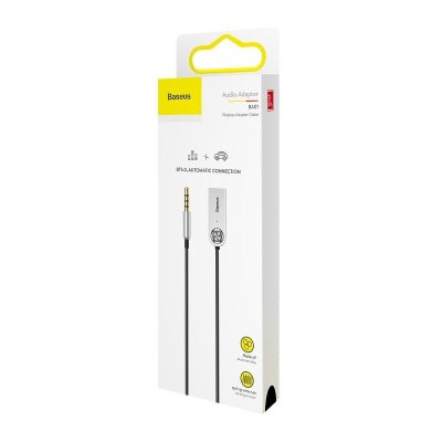 Adapter audio Bluetooth 5.0 BASEUS USB, AUX sort