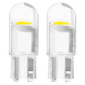 LED STANDARD T10 W5W COB HPC 12V Klar hvid
