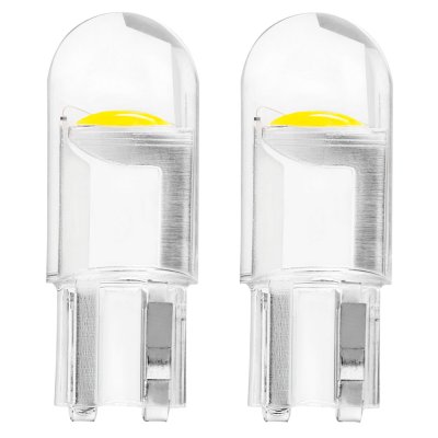 LED STANDARD T10 W5W COB HPC 12V Klar hvid