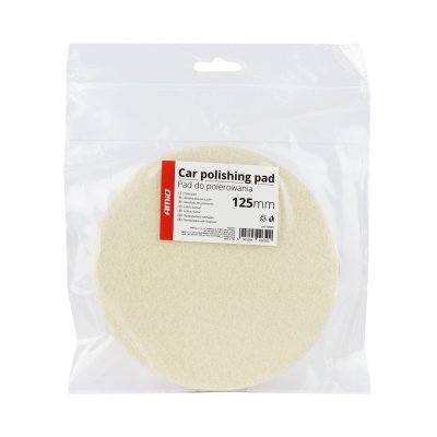 Bil poleringspude 125mm x 10mm