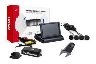 Parkeringsassistent system TFT02 4,3