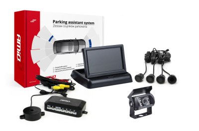 Parkeringsassistent system TFT02 4,3