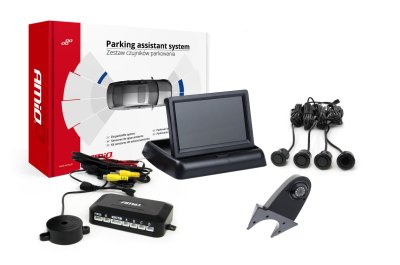 Parkeringsassistent system TFT02 4,3