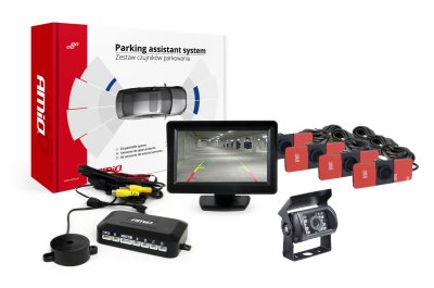 Parkeringsassistent system TFT01 4,3