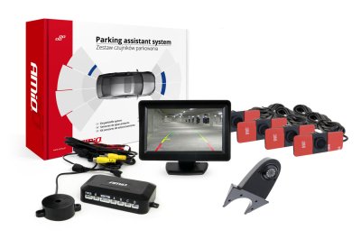 Parkeringsassistent system TFT01 4,3