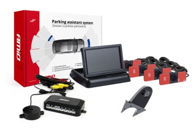 Parkeringsassistent system TFT02 4,3