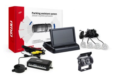 Parkeringsassistent system TFT02 4,3