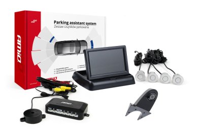 Parkeringsassistent system TFT02 4,3