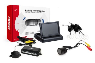 Parkeringsassistent system TFT02 4,3