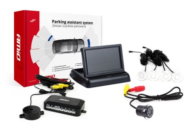 Parkeringsassistent system TFT02 4,3