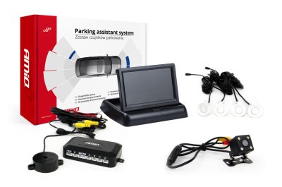 Parkeringsassistent system TFT02 4,3