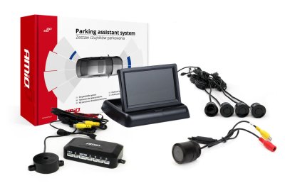 Parkeringsassistent system TFT02 4,3