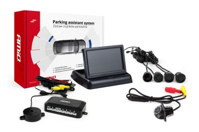 Parkeringsassistent system TFT02 4,3