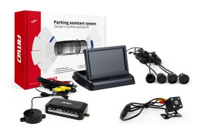 Parkeringsassistent system TFT02 4,3