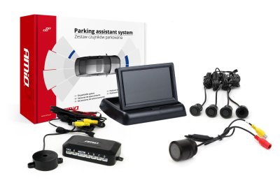 Parkeringsassistent system TFT02 4,3