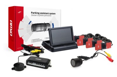 Parkeringsassistent system TFT02 4,3
