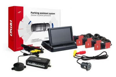 Parkeringsassistent system TFT02 4,3