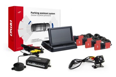 Parkeringsassistent system TFT02 4,3
