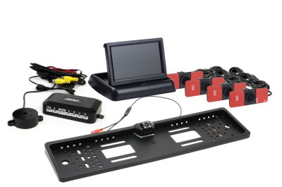 Parkeringsassistent system TFT02 4,3