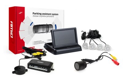 Parkeringassistent system TFT02 4,3