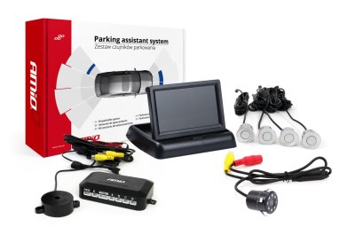 Parkeringsassistent system TFT02 4,3