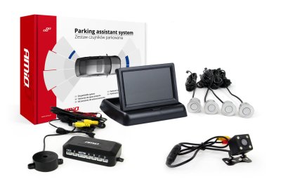 Parkeringsassistent system TFT02 4,3