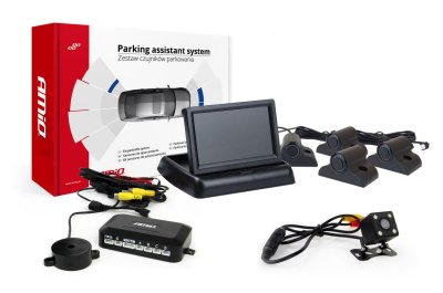 Parkeringsassistent system TFT02 4,3